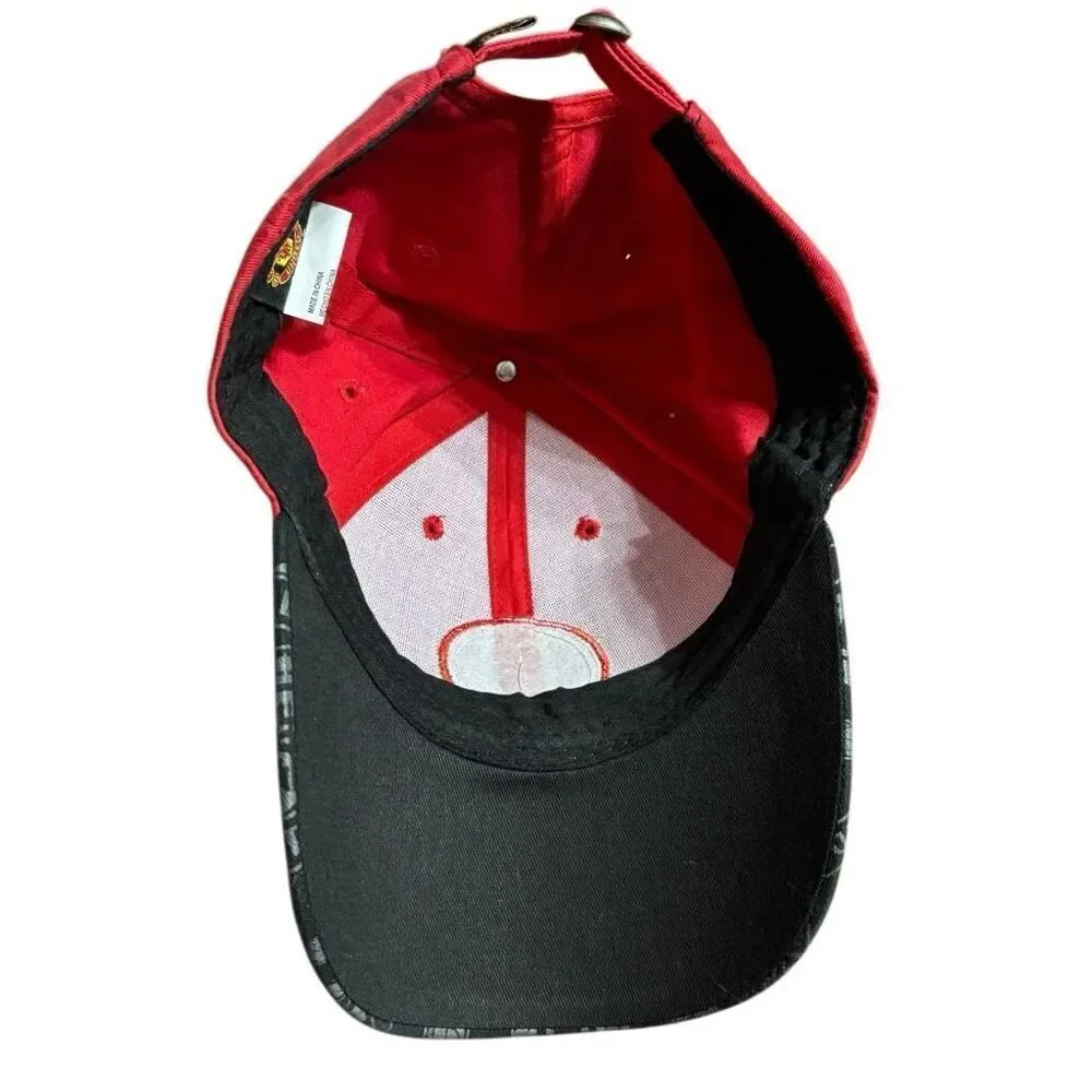 Manchester United Adjustable Red Hat Soccer Futbol *New*